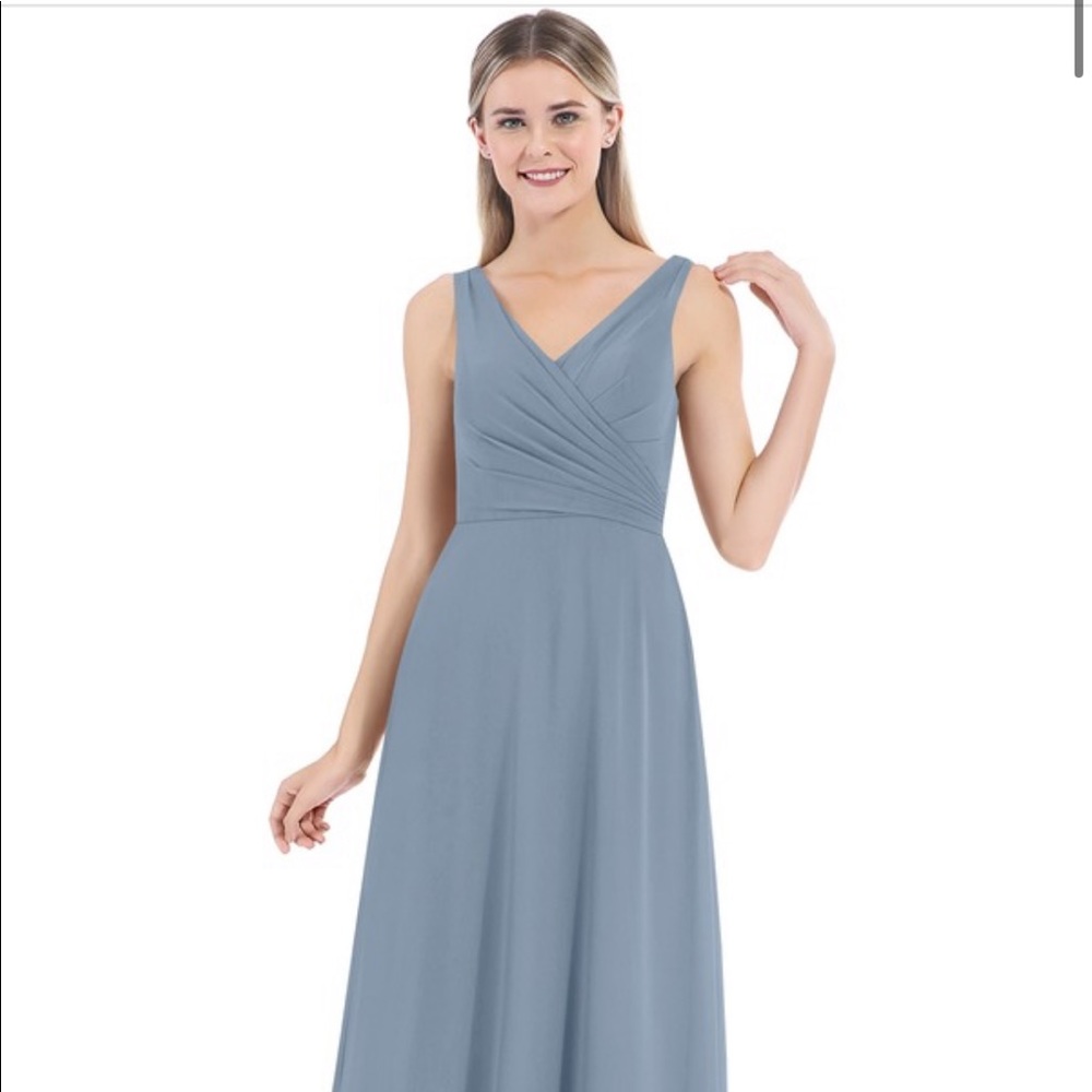 Azazie Nala Dusty Blue